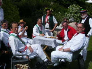 Tea and crumpets after a dance